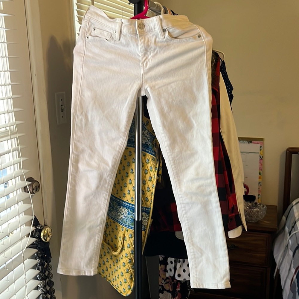 Gap white jeans
